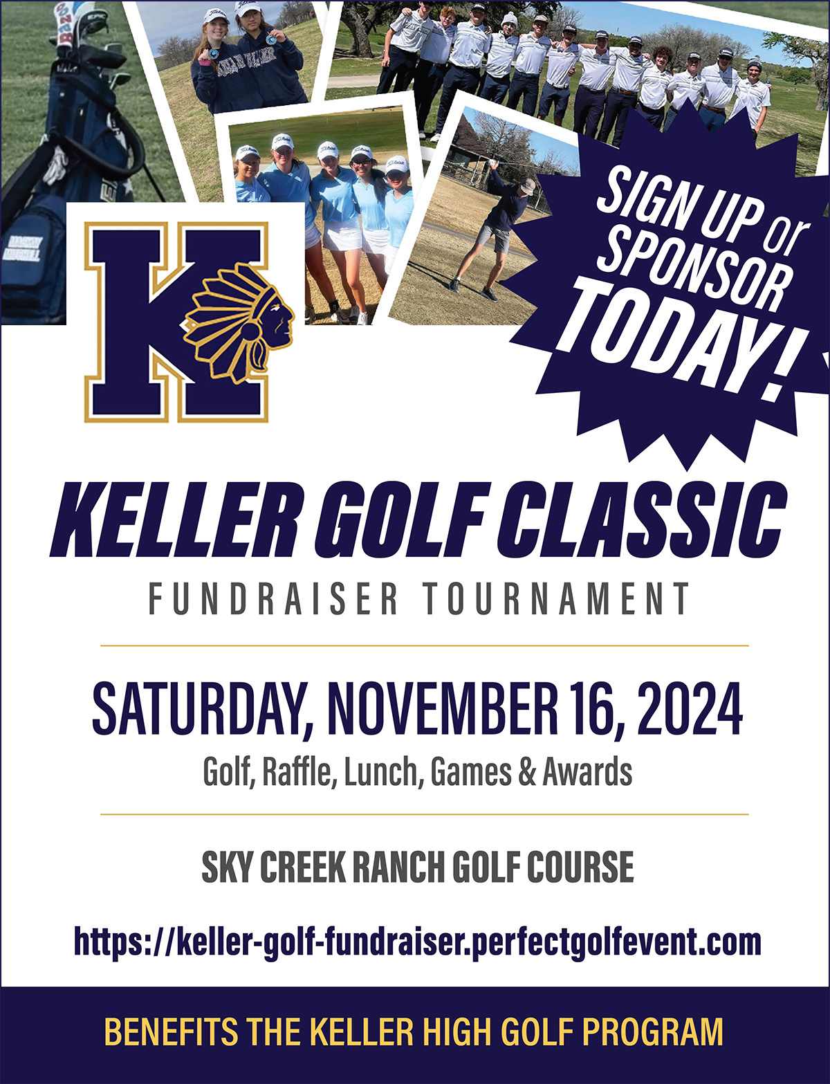 Keller High School Golf Team Fundraiser